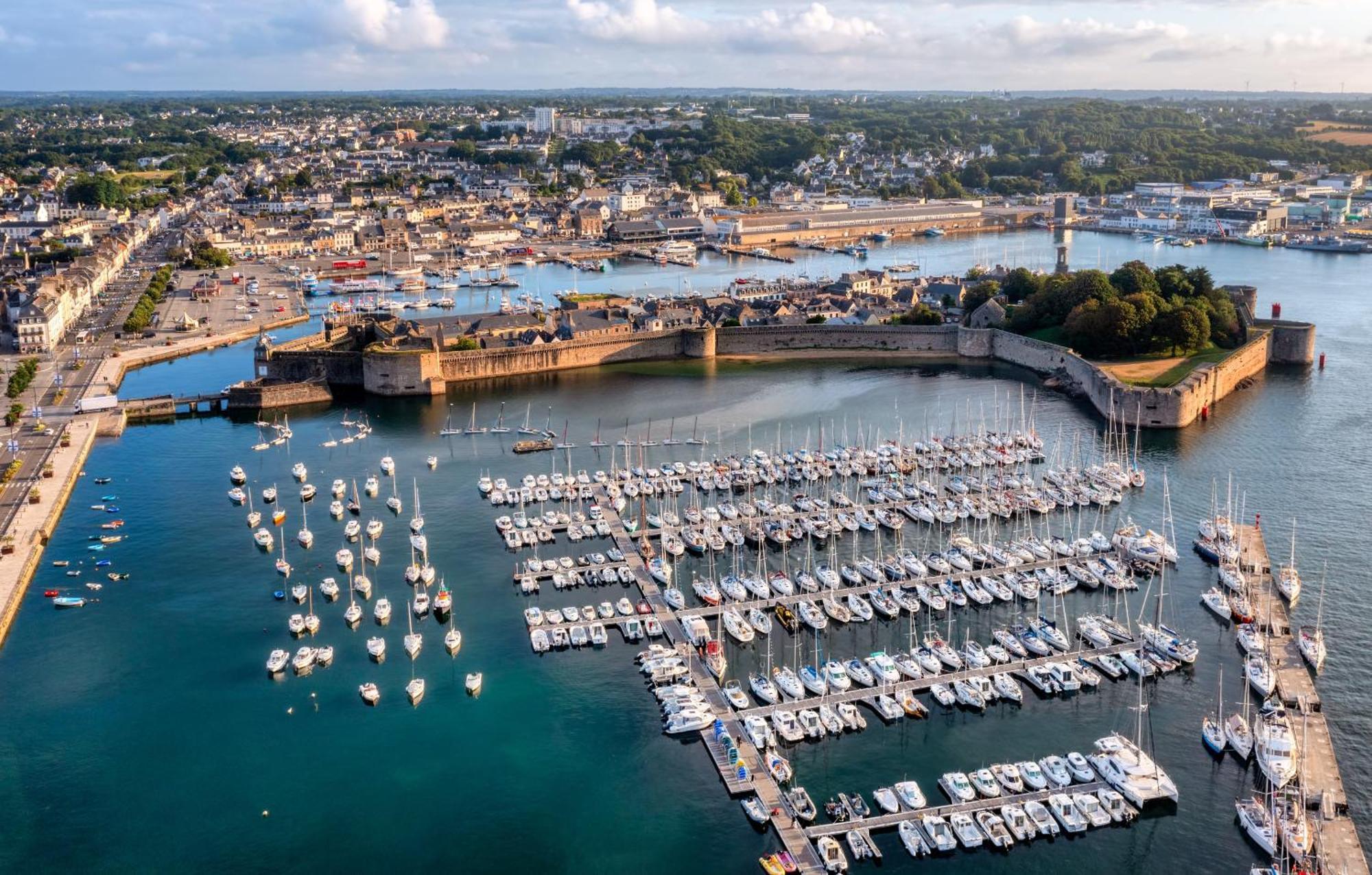 -Le Sentier- Elegant T3 Avec Jardin Proche Mer Concarneau Exterior photo
